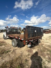 1997 Ford Super Duty V8 Gas Automatic Transmission Unknown Miles Drove In Flat Bed with Tommy Gate