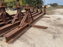 10" x 12" Beam - 1/2" Thick - Approx 31 ' Long Approx. 2150Lbs SOLD ONE PER LOT