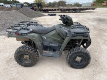 2020 Polaris Sportsman 450 402 Hours Runs VIN 31074 Title, $35 Fee