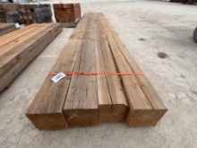 4 Pieces Douglas Fir - 12 x 12 x 24' SOLD BY THE PIECE FOUR TIMES THE MONEY MUST TAKE ALL