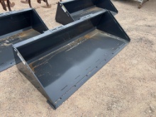Unused 86" Skid Steer Bucket