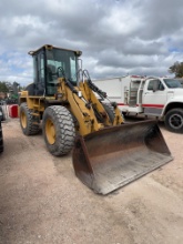 CAT IT 14 G Series 2 Rubber Tire Loader Good Tires, Runs and Works as it Should, Has Bucket, Forks,