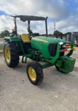 John Deere 5055 D 2WD Shows 5895 Hours 1 Set Remotes