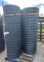 3 Rolls - 72'' 4 x 4 Net Wire SOLD BY THE ROLL THREE TIMES THE MONEY MUST TAKE ALL