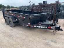 2025 Good Guys 14' Dump - Slightly Used Very Good Condition 2 x 7,000lb Axles Tarp Scissor Hoist &