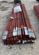 200 - Unused 8' T Post 1.33 with 1 Bag of Clips SOLD BY THE POST 200 TIMES THE MONEY MUST TAKE ALL
