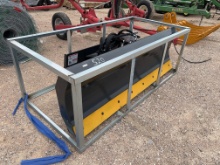 Used Skid Steer 6 Way Dozer Blade