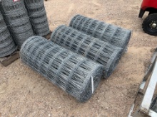 3 Rolls 39" Net Wire SOLD BY THE ROLL THREE TIMES THE MONEY MUST TAKE ALL