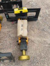 Unused Skid Steer Post Driver