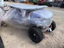 Future GC42S Golf Cart 6 Seat - Blue 60 Volt 3500 Watt Motor *UNASSEMBLED* VIN 63644
