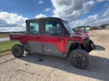2024 Polaris 1500Crew Cab with AC 1061 Hours VIN 24775 Title, $35 Fee