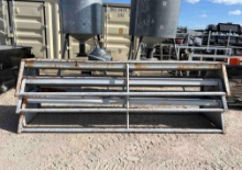 10' Metal Feed Trough SOLD ONE PER LOT