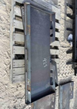 Heavy Duty Skid Steer Attachment Plate SOLD ONE PER LOT