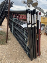 5 - 8' Priefert 6 Rail Gates SOLD BY THE GATE FIVE TIMES THE MONEY MUST TAKE ALL