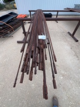 50 Pieces - Sucker Rod APPROX 1250 FEET TOTAL SOLD BY THE BUNDLE