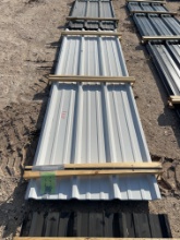 21 - 9' 8'' White Sheet Metal SOLD BY THE SHEET 21 TIMES THE MONEY MUST TAKE ALL