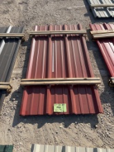 8 - 6' Rustic Red Sheet Metal SOLD BY THE SHEET EIGHT TIMES THE MONEY MUST TAKE ALL