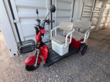 2 Seat Electric Tricycle