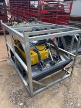 ATS Stand on Mini Skid Steer Tracked Loader Gas Powered