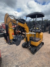 QK18R Mini Excavator Hydraulic Thumb Gas Powered