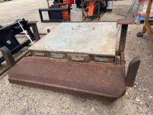 Flatbed with Flat Pack Tool Box for ATV