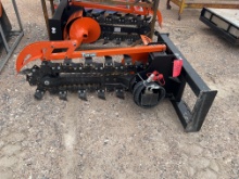 Skid Steer Trencher SOLD ONE PER LOT