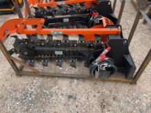 Mini Skid Steer Trencher SOLD ONE PER LOT