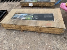 20 x 20 All Steel Carport Open Sides SOLD ONE PER LOT