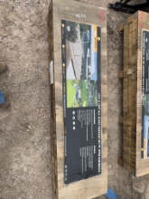 11 x 19 All Steel Carport Open Sides SOLD ONE PER LOT