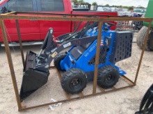 MX MRW 14 Mini Stid Steer Stand On On Tires Gas Powered