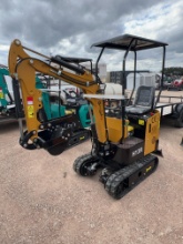 H 13 R Mini Excavator Gas Powered