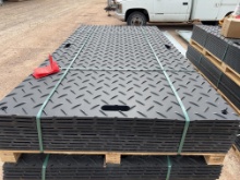 12 - Ground Protection Mats Approximately4' x 8' SOLD BY THE MAT 12 TIMES THE MONEY MUST TAKE ALL