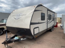 28' Ultralight Travel Trailer VIN 24122 Title, $35 Fee