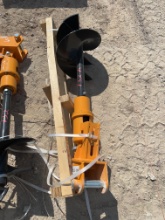 CAT301 Excavator Post Hole Digger