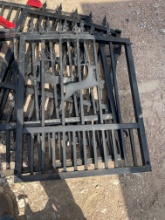 Bi Parting Gate Approx 3' x 6' SOLD ONE SET PER LOT EACH LOT HAS ONE RIGHT AND LEFT GATE
