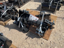 7 Piece Mini Excavator Attachment Set SOLD ONE SET PER LOT