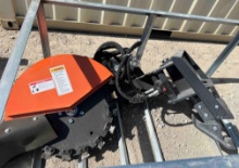Skid Steer Stump Grinder SOLD ONE PER LOT