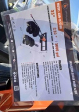 Skid Steer Post Hole Digger with 12'' and 18'' Bits - Hex Drive SOLD ONE PER LOT