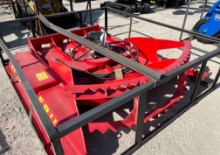 Heavy Duty 3 Blade Brush Cutter for Skid Steer 72''
