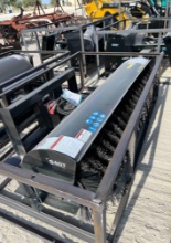 Skid Steer Angle Broom 72'' SOLD ONE PER LOT