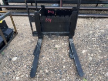 Mini Skid Steer Pallet Forks SOLD ONE SET PER LOT