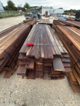 Approx 102 Pieces 1 1/2'' x 6'' x 8'-9' Creosote Boards SOLD BY THE BUNDLE