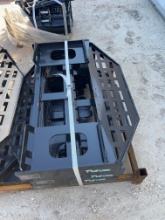 Skid Steer Pallet Forks with 60'' Forks SOLD ONE SET PER LOT