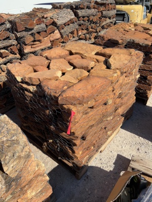Pallet of Sandstone Rock