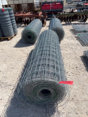 3 Rolls - OK Brand 96'' Game Fence SOLD BY THE ROLL THREE TIMES THE MONEY MUST TAKE ALL