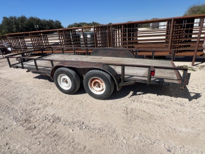 16' Utility Trailer Tandem Axle No Title