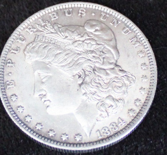 1884 O Morgan Dollar