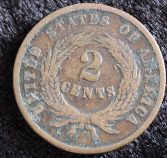 1865 2 cents