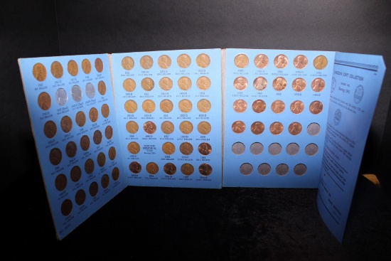 Complete Whitman Lincoln Cents Collection 1941-1974