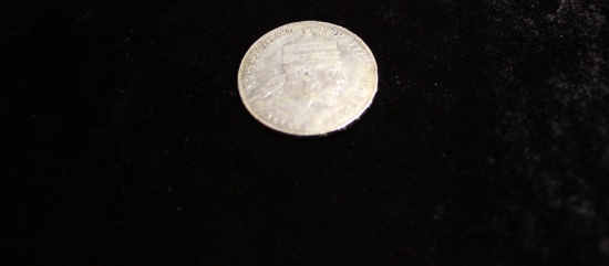 Rare 1889 Ethiopia One (1) Birr Silver Coin